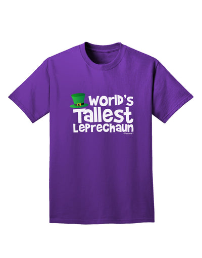 World's Tallest Leprechaun Adult Dark T-Shirt by TooLoud-Mens T-Shirt-TooLoud-Purple-Small-Davson Sales