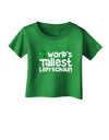 World's Tallest Leprechaun Infant T-Shirt Dark by TooLoud-Infant T-Shirt-TooLoud-Clover-Green-06-Months-Davson Sales