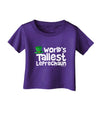 World's Tallest Leprechaun Infant T-Shirt Dark by TooLoud-Infant T-Shirt-TooLoud-Purple-06-Months-Davson Sales