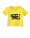 World's Tallest Leprechaun Infant T-Shirt by TooLoud-Infant T-Shirt-TooLoud-Yellow-06-Months-Davson Sales