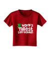 World's Tallest Leprechaun Toddler T-Shirt Dark by TooLoud-Toddler T-Shirt-TooLoud-Red-2T-Davson Sales