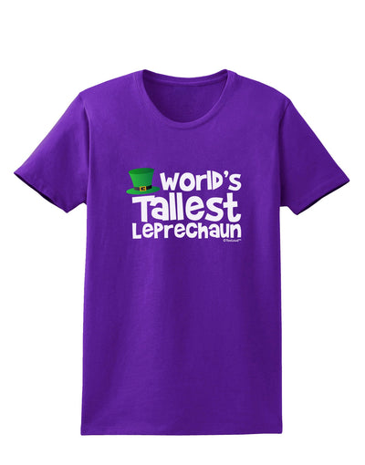 World's Tallest Leprechaun Womens Dark T-Shirt by TooLoud-Womens T-Shirt-TooLoud-Purple-X-Small-Davson Sales