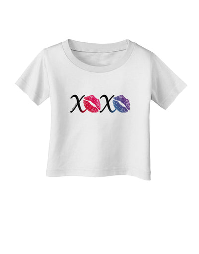 XOXO Kisses Infant T-Shirt-Infant T-Shirt-TooLoud-White-06-Months-Davson Sales