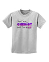 Yes I am a Chemist Girl Childrens T-Shirt-Childrens T-Shirt-TooLoud-AshGray-X-Small-Davson Sales