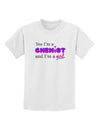 Yes I am a Chemist Girl Childrens T-Shirt-Childrens T-Shirt-TooLoud-White-X-Small-Davson Sales