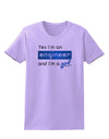 Yes I am a Engineer Girl Womens T-Shirt-Womens T-Shirt-TooLoud-Lavender-X-Small-Davson Sales