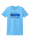 Yes I am a Engineer Girl Womens T-Shirt-Womens T-Shirt-TooLoud-Aquatic-Blue-X-Small-Davson Sales