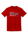 Yes I am a Mechanic Girl Adult Dark T-Shirt-Mens T-Shirt-TooLoud-Red-Small-Davson Sales