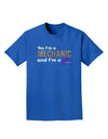 Yes I am a Mechanic Girl Adult Dark T-Shirt-Mens T-Shirt-TooLoud-Royal-Blue-Small-Davson Sales