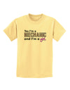 Yes I am a Mechanic Girl Childrens T-Shirt-Childrens T-Shirt-TooLoud-Daffodil-Yellow-X-Small-Davson Sales