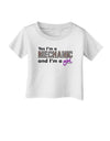 Yes I am a Mechanic Girl Infant T-Shirt-Infant T-Shirt-TooLoud-White-06-Months-Davson Sales