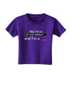 Yes I am a Programmer Girl Toddler T-Shirt Dark-Toddler T-Shirt-TooLoud-Purple-2T-Davson Sales