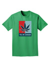 Yes We Cannabis - Marijuana Leaf Adult Dark T-Shirt-Mens T-Shirt-TooLoud-Kelly-Green-Small-Davson Sales