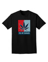 Yes We Cannabis - Marijuana Leaf Adult Dark T-Shirt-Mens T-Shirt-TooLoud-Black-Small-Davson Sales