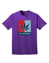 Yes We Cannabis - Marijuana Leaf Adult Dark T-Shirt-Mens T-Shirt-TooLoud-Purple-Small-Davson Sales