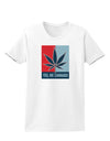 Yes We Cannabis - Marijuana Leaf Womens T-Shirt-Womens T-Shirt-TooLoud-White-X-Small-Davson Sales