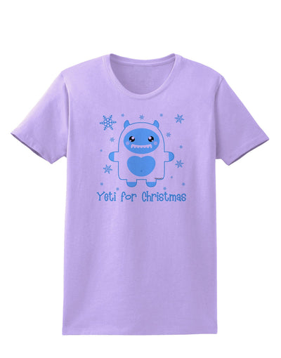 Yeti (Ready) for Christmas - Abominable Snowman Womens T-Shirt-Womens T-Shirt-TooLoud-Lavender-X-Small-Davson Sales