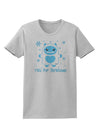 Yeti (Ready) for Christmas - Abominable Snowman Womens T-Shirt-Womens T-Shirt-TooLoud-AshGray-X-Small-Davson Sales