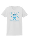 Yeti (Ready) for Christmas - Abominable Snowman Womens T-Shirt-Womens T-Shirt-TooLoud-White-X-Small-Davson Sales
