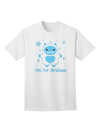 Yeti (Ready) for Christmas - Premium Abominable Snowman Adult T-Shirt for Festive Season-Mens T-shirts-TooLoud-White-Small-Davson Sales