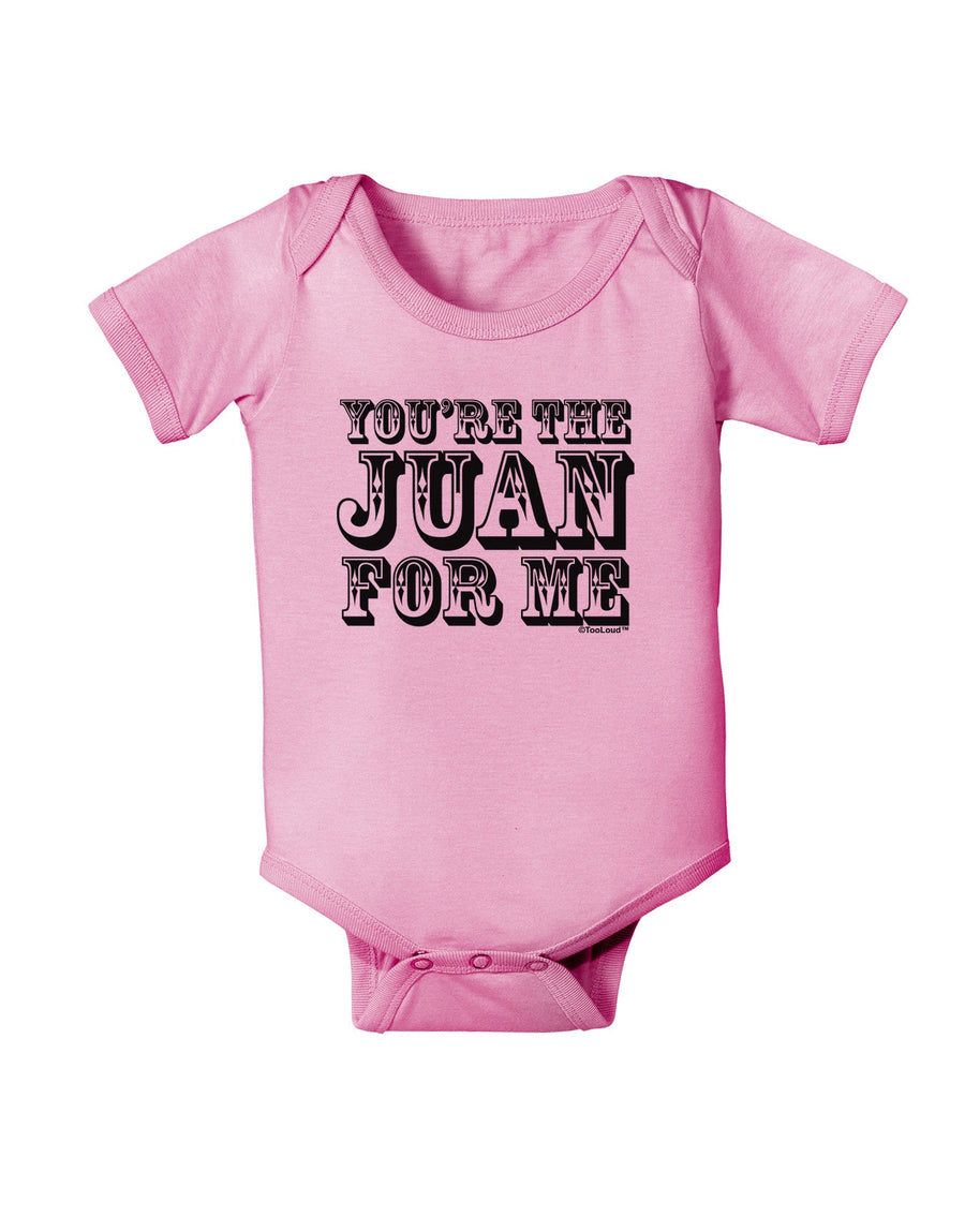 You Are the Juan For Me Baby Romper Bodysuit-Baby Romper-TooLoud-White-06-Months-Davson Sales