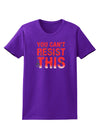 You Can't Resist This Womens Dark T-Shirt-Womens T-Shirt-TooLoud-Purple-X-Small-Davson Sales