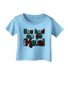 You Had Me at Hola - Mexican Flag Colors Infant T-Shirt by TooLoud-Infant T-Shirt-TooLoud-Aquatic-Blue-06-Months-Davson Sales