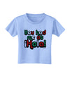 You Had Me at Hola - Mexican Flag Colors Toddler T-Shirt by TooLoud-Toddler T-Shirt-TooLoud-Aquatic-Blue-2T-Davson Sales