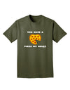You Have a Pizza My Heart Adult Dark T-Shirt by TooLoud-Mens T-Shirt-TooLoud-Military-Green-Small-Davson Sales