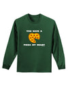 You Have a Pizza My Heart Adult Long Sleeve Dark T-Shirt by TooLoud-TooLoud-Dark-Green-Small-Davson Sales