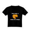 You Have a Pizza My Heart Toddler T-Shirt Dark by TooLoud-Toddler T-Shirt-TooLoud-Black-2T-Davson Sales