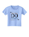 You Must Eleanor R Toddler T-Shirt-Toddler T-Shirt-TooLoud-Aquatic-Blue-2T-Davson Sales