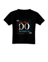 You Must Eleanor R Toddler T-Shirt Dark-Toddler T-Shirt-TooLoud-Black-2T-Davson Sales