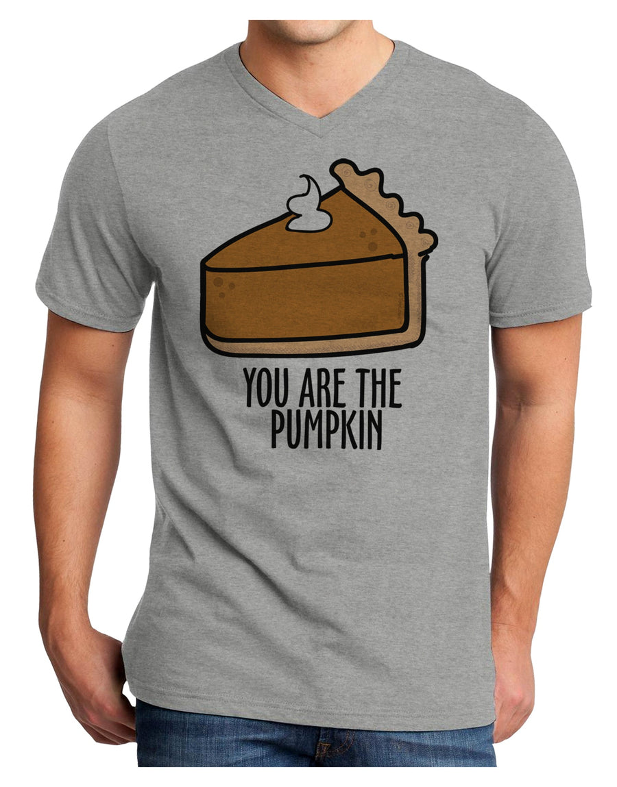 You are the PUMPKIN Adult V-Neck T-shirt-Mens T-Shirt-TooLoud-White-Small-Davson Sales