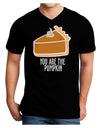 You are the PUMPKIN Adult V-Neck T-shirt-Mens T-Shirt-TooLoud-Black-Small-Davson Sales