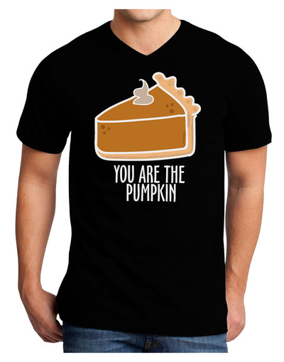 You are the PUMPKIN Adult V-Neck T-shirt-Mens T-Shirt-TooLoud-Black-Small-Davson Sales