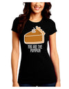 You are the PUMPKIN Juniors Petite T-Shirt-Womens T-Shirt-TooLoud-Black-Juniors Fitted Small-Davson Sales