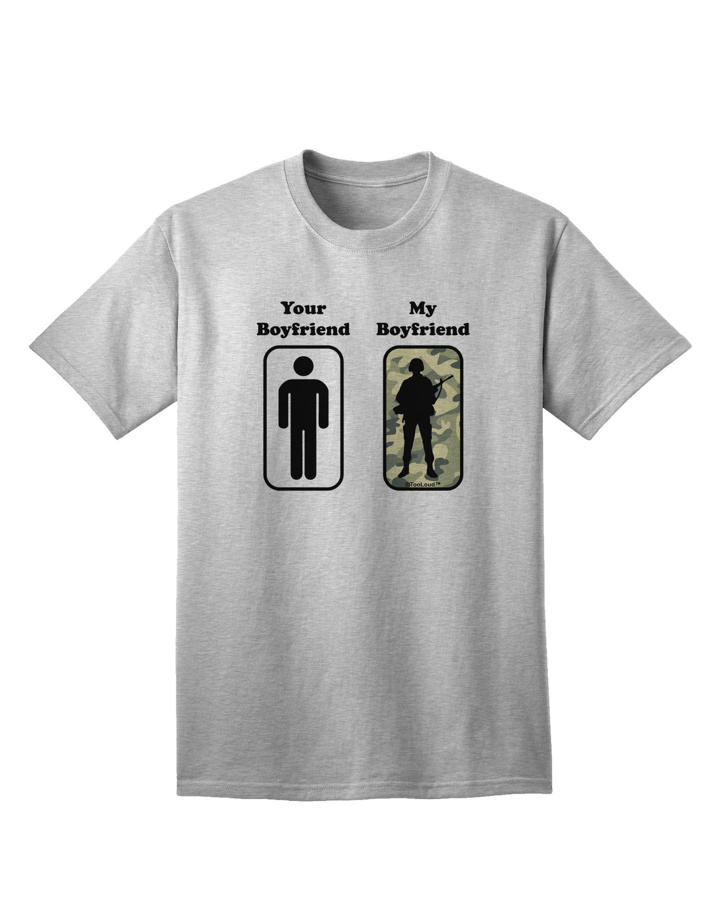 Your Boyfriend My Boyfriend Premium Adult T-Shirt - A Statement of Distinction-Mens T-shirts-TooLoud-AshGray-Small-Davson Sales