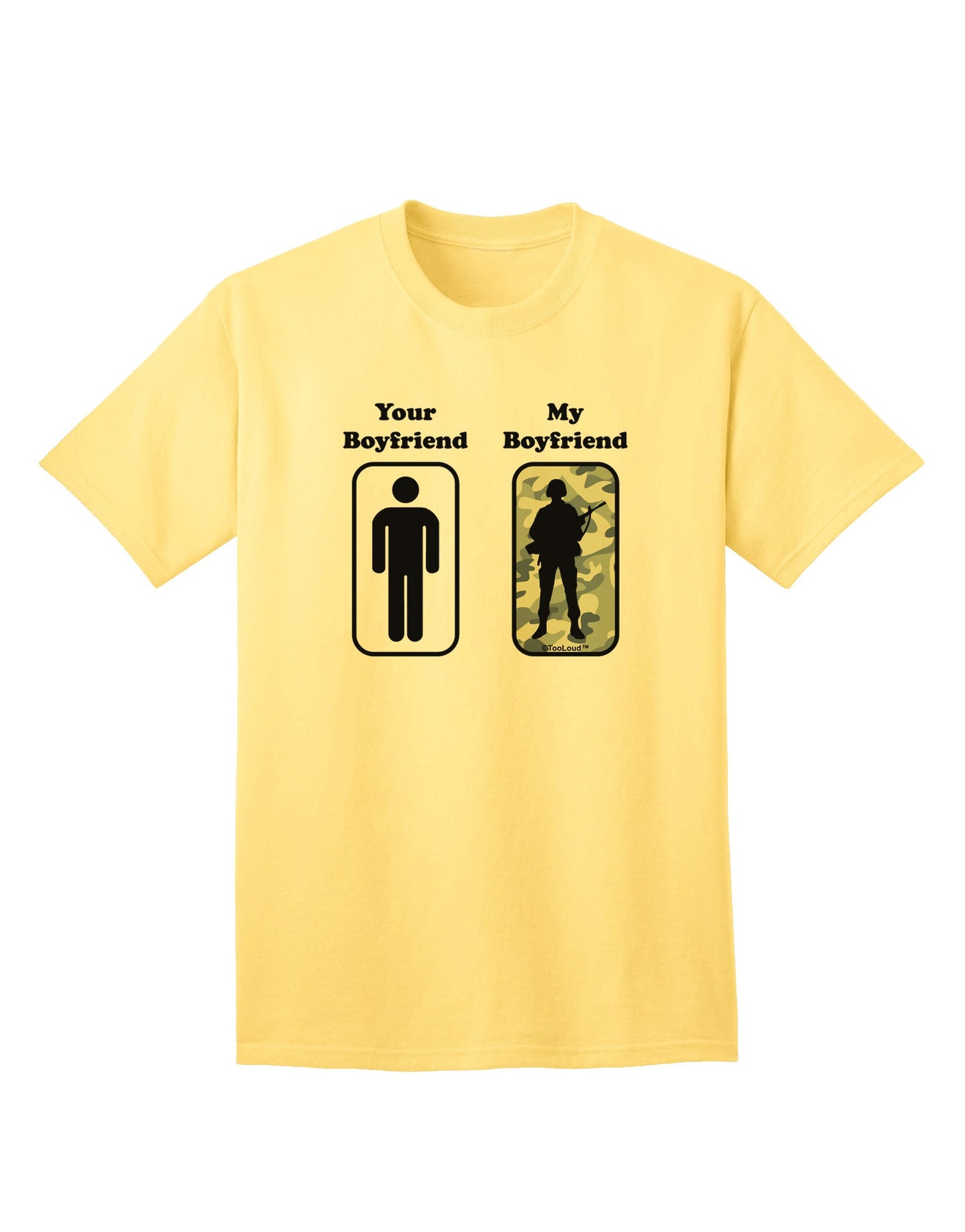 Your Boyfriend My Boyfriend Premium Adult T-Shirt - A Statement of Distinction-Mens T-shirts-TooLoud-Yellow-Small-Davson Sales