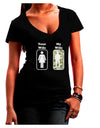 Your Wife My Wife Military Womens V-Neck Dark T-Shirt-Womens V-Neck T-Shirts-TooLoud-Black-Juniors Fitted Small-Davson Sales