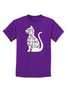 You've Cat To Be Kitten Me Right Meow Childrens Dark T-Shirt-Childrens T-Shirt-TooLoud-Purple-X-Small-Davson Sales