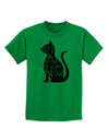 You've Cat To Be Kitten Me Right Meow Childrens T-Shirt-Childrens T-Shirt-TooLoud-Kelly-Green-X-Small-Davson Sales