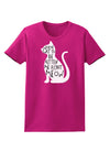 You've Cat To Be Kitten Me Right Meow Womens Dark T-Shirt-TooLoud-Hot-Pink-Small-Davson Sales