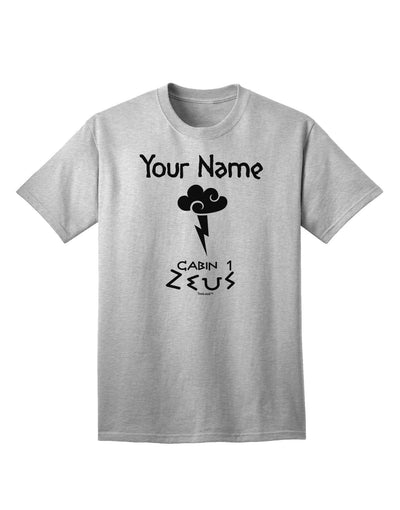 Zeus Adult T-Shirt - Personalized Cabin 1 Collection-Mens T-shirts-TooLoud-AshGray-Small-Davson Sales