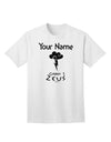 Zeus Adult T-Shirt - Personalized Cabin 1 Collection-Mens T-shirts-TooLoud-White-Small-Davson Sales