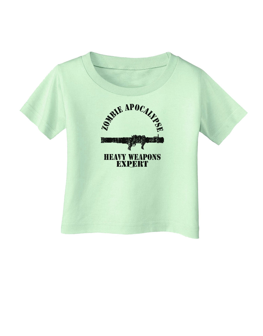 Zombie Apocalypse Group Heavy Weapons Infant T-Shirt-Infant T-Shirt-TooLoud-White-06-Months-Davson Sales