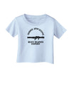 Zombie Apocalypse Group Heavy Weapons Infant T-Shirt-Infant T-Shirt-TooLoud-Light-Blue-06-Months-Davson Sales