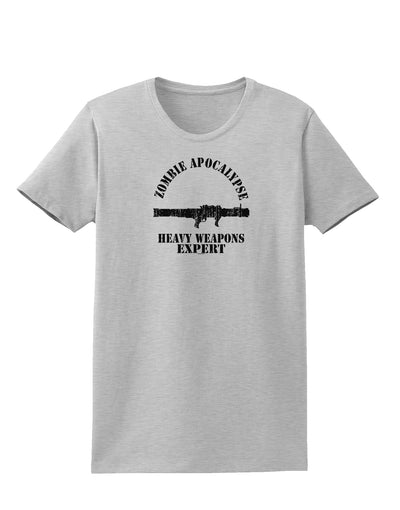 Zombie Apocalypse Group Heavy Weapons Womens T-Shirt-Womens T-Shirt-TooLoud-AshGray-X-Small-Davson Sales