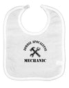 Zombie Apocalypse Group Role Mechanic Baby Bib