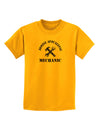 Zombie Apocalypse Group Role Mechanic Childrens T-Shirt-Childrens T-Shirt-TooLoud-Gold-X-Small-Davson Sales